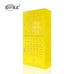 CHNSMILE OEM Противоугонный и антикоррозийный желтый металлический почтовый ящик для уличной квартиры - Product Image 5