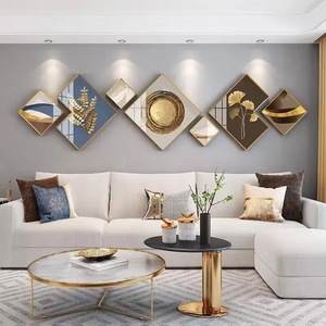 Décoration Murale en Verre avec Cadre en Alliage d'Aluminium 270x73cm, Vente Directe Usine, pour Galerie, Salon, Fond de Canapé <span class=keywords><strong>TV</strong></span>, Décoration Murale en Cristal D - Product Image 5