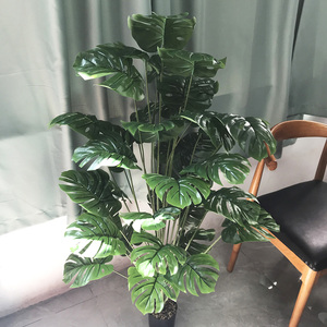 <span class=keywords><strong>Plante</strong></span> artificielle Monstera à 36 feuilles, toucher réaliste, 132 cm - Product Image 1