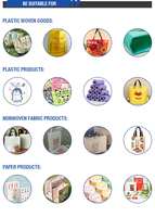 Impresoras flexográficas de 6 colores de película no tejida de expertos en impresión UV para bolsas de verduras congeladas