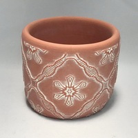 Vase et pot de fleurs décoratifs classiques en ciment faits à la main pour l'intérieur et l'extérieur avec fonctions de drainage pour la plantation et l'utilisation en jardin