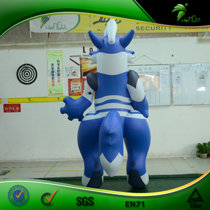 Mascota inflable de lobo de dibujos animados, juguete de decoración inflable, personalizado, para fiestas y vacaciones - Product Image 6