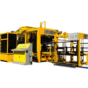 hydraulic construction building hcb Large model fully automatic hydraulic concrete qt15-15 automatic block making machine