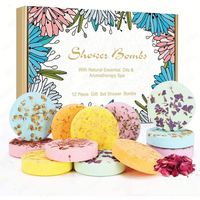 Set de regalo relajante de vapores de ducha de aromaterapia con embalaje personalizado OEM