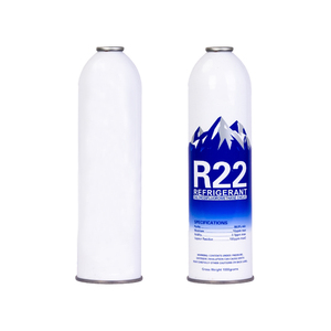 Lata de <span class=keywords><strong>aerosol</strong></span> de 2 piezas para <span class=keywords><strong>refrigerante</strong></span> R22, lata de <span class=keywords><strong>aerosol</strong></span> de alta presión con alivio previo - Product Image 1