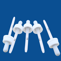 Success 28mm Pipette compte-gouttes gradué ampoule blanc inviolable couverture Euro compte-gouttes bouchons à vis couvercles fermetures de bouteilles