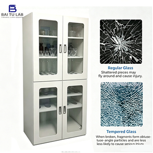 Armoire de rangement multi-niveaux en acier pour laboratoire pharmaceutique, verrerie et ustensiles, idéale pour les universités et les lycées de <span class=keywords><strong>chimie</strong></span> - Product Image 4
