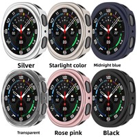 Housse de protection pour pare-chocs de protection en PC évidée pour Samsung Galaxy Watch 8 40mm 44mm accessoires de montre intelligente