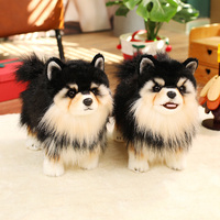 Boneka Chihuahua Simulasi Mewah, Hadiah Ulang Tahun Anak, Mainan Hewan Chihuahua Realistis Lembut, Merchandise Personalizado
