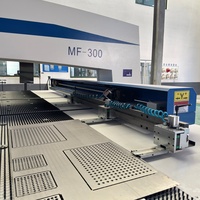 Presse à poinçonner CNC à tourelle 5 axes motorisée automatique pour le découpage de contours, le façonnage de lames et le traitement de persiennes, avec moteur à roulement