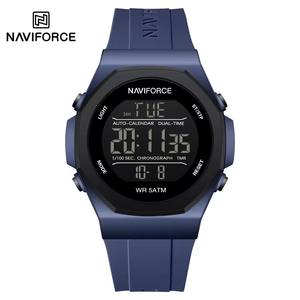 Nuevo Reloj Deportivo de Moda para Hombre 7117, Digital, Luminoso, Resistente al Agua 3BAR, Pantalla LED, Visualización del Día de la Semana, Correa de Silicona - Product Image 1