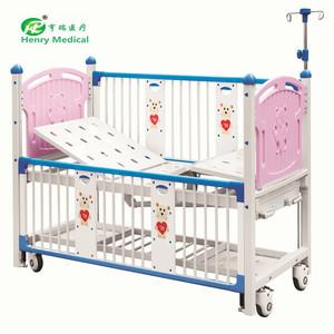 Lit d'hôpital pédiatrique Henry HR-711 en acier inoxydable pour usage hospitalier - Product Image 3