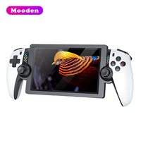 Konsol Game Genggam Mooden M28 Layar 7.1 Inci Sistem Linux 128GB 40000 Game Konsol Video Game Retro Klasik untuk PS2/PSP