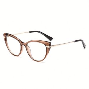 Gafas de Moda 2025 con Protección Anti-luz Azul para Vista Cercana, Montura Ojo de Gato, Lentes Fotocromáticas para Mujer - Product Image 5