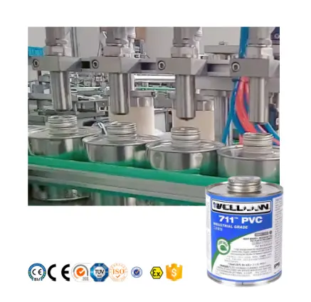 Máquina automática de enchimento de PVC e tampas de cola, motor elétrico de alta precisão 1000-2000 BPH, componentes do núcleo de enchimento de gel, PLC químico