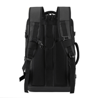 Sac à dos de voyage pour homme grande capacité, ouverture facile, respirant, soulagement de la pression, chargement USB, compartiment à chaussures indépendant, simple pour l'extérieur