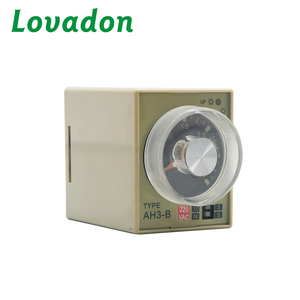 รีเลย์ตั้งเวลาปิด24โวลต์ DC12V <span class=keywords><strong>AH3</strong></span> B รีเซ็ตอัตโนมัติ0.1ถึง24ชั่วโมงสำหรับงานอุตสาหกรรมอัตโนมัติ - Product Image 2