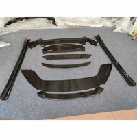 Kit carrosserie en fibre de carbone véritable pour Ferrari California 2008-2014 : Lame avant, diffuseur arrière, jupes latérales, aileron de coffre