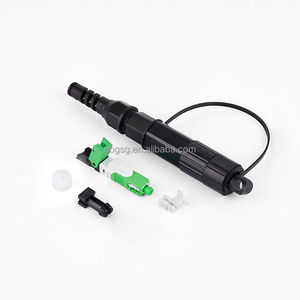 Connecteur rapide à fibre optique à faible perte d'insertion HW à haute rentabilité SC APC SC UPC IP67 étanche pour FTTH - Product Image 1