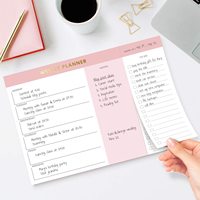 Cuaderno de Notas DIY A3 A4 A5 de Estilo Empresarial: Organizador de Hábitos, Bloc de Notas para Escritorio, Calendario de Papel para la Familia, Suministro de Oficina, Regalo