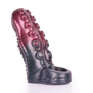 Manchon pénien en silicone ajouré Thory Octopus pour hommes, dispositif de masturbation portable, pour l'agrandissement du pénis, jouet sexuel pour adultes - Product Image 3