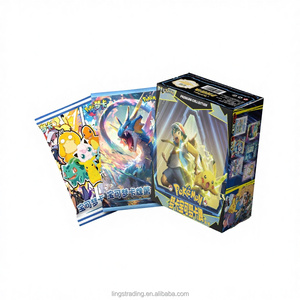 Cartes à Jouer <span class=keywords><strong>Pokémon</strong></span> en Chinois Simplifié, Lots <span class=keywords><strong>de</strong></span> Cartes Originales Eif Baby, Cartes <span class=keywords><strong>de</strong></span> Collection, Cadeaux pour Enfants - Product Image 1