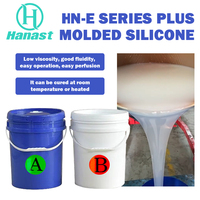 Silicona Líquida para Moldes de Escultura, Componente AB 1:1, LSR, Curado Platino, Grado Alimenticio, Resistente a Altas Temperaturas, Ecológica