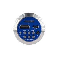 Microscopio Monocular 150X Lente 4K Cámara de registro Salida tipo C 3840X2160 Resolución Soporte TF Tarjeta de almacenamiento Reparación de placa base