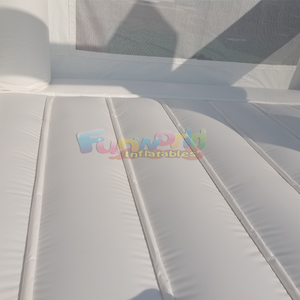 Château gonflable extérieur pour enfants, avec piscine à balles, blanc - Product Image 5