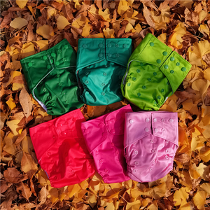 <span class=keywords><strong>Couche</strong></span> lavable réutilisable à double soufflet personnalisable pour bébé, taille unique - Product Image 5