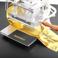 Machine de Pressage à Chaud Manuelle Digitale pour Gaufrage sur Cuir, Petite Machine de Marquage à Chaud pour Bois, PVC, Papier, Tampon de Logo Personnalisé