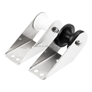 Thuyền Phụ Kiện 316 Thép Không Gỉ Du Thuyền Neo Chuỗi Hướng Dẫn Bánh Xe Thuyền Biển Neo Bow Con Lăn - Product Image 1