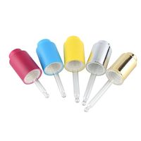 13/415 18/410 20/410 plastique aluminium presse bouton poussoir compte-gouttes pousser sur verre pipette compte-gouttes