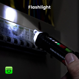 Einstellbare Empfindlichkeit Dual <span class=keywords><strong>Range</strong></span> AC 12V-1000V/48V-1000V Berührungs loser Spannungs <span class=keywords><strong>tester</strong></span> Live/Zero Line Test Pen mit Alarm - Product Image 6