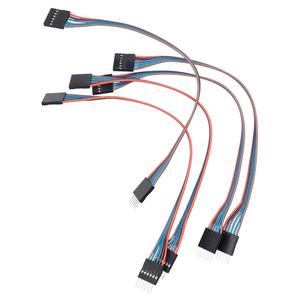 Индивидуальный кабель Dupont с шагом 2,54 мм, штекер 2/3/4/5/6/7/8 Pin, соединительный жгут проводов в сборе - Product Image 1