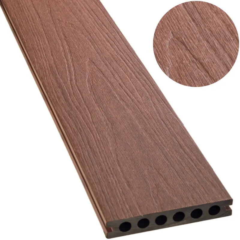 Kostenlose Wartung wetter beständig Co-Extrusion 138*22,5 Palisander Öko Decking Composite Deck Boards