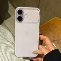 Étui de téléphone en TPU souple dépoli de luxe avec grande fenêtre transparente pour appareil photo, compatible avec les modèles 17 Pro, 16, 15, 14, 13 Pro