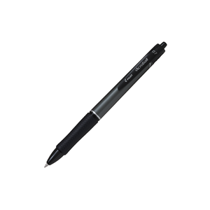 Bolígrafo BAB-15FT de 0.7mm con pulsador, cuerpo de resina metálica pintada, agarre antideslizante texturizado, escritura suave para negocios - Product Image 4