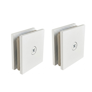 Morsetti <span class=keywords><strong>per</strong></span> Vetro in Acciaio Inox, <span class=keywords><strong>Cerniere</strong></span> <span class=keywords><strong>di</strong></span> Supporto Resistenti <span class=keywords><strong>per</strong></span> Ringhiere in Vetro Senza Telaio e Schermi Doccia - Product Image 1