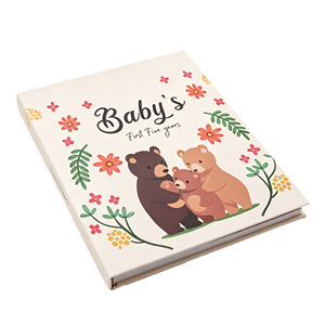 <span class=keywords><strong>Livre</strong></span> <span class=keywords><strong>de</strong></span> souvenirs personnalisé pour les 5 premières années, album photo, journal, scrapbook avec papier offset - Product Image 6
