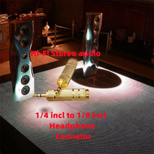 6.35毫米公插头至3.5毫米母连接器耳机放大器音频适配器麦克风辅助6.3 3.5毫米转换器 - Product Image 6