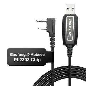 Baofeng PL2303 Chip Drive-Gratis Programmeerkabel Compatibel Met Mac En Windows Voor Baofeng UV-5R BF-F8HP BF-888S Twee Manier radio