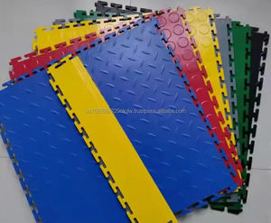 Tapete de Piso para Garaje o Taller de Vinilo de PVC Resistente, 5 mm, Loseta de Plástico Encastrable, Fácil Instalación con Clic, Antideslizante y Resistente al Desgaste - Product Image 6