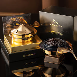 Crema de ojos antiarrugas reafirmante de <span class=keywords><strong>caviar</strong></span> de oro negro de etiqueta privada - Product Image 1