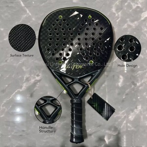 Raqueta de Pádel de Fibra de Carbono 3K Más Vendida, Forma de Diamante, Palas de Pádel, Raqueta de Pádel, Equipo Deportivo Portátil, Precio de Fábrica - Product Image 5
