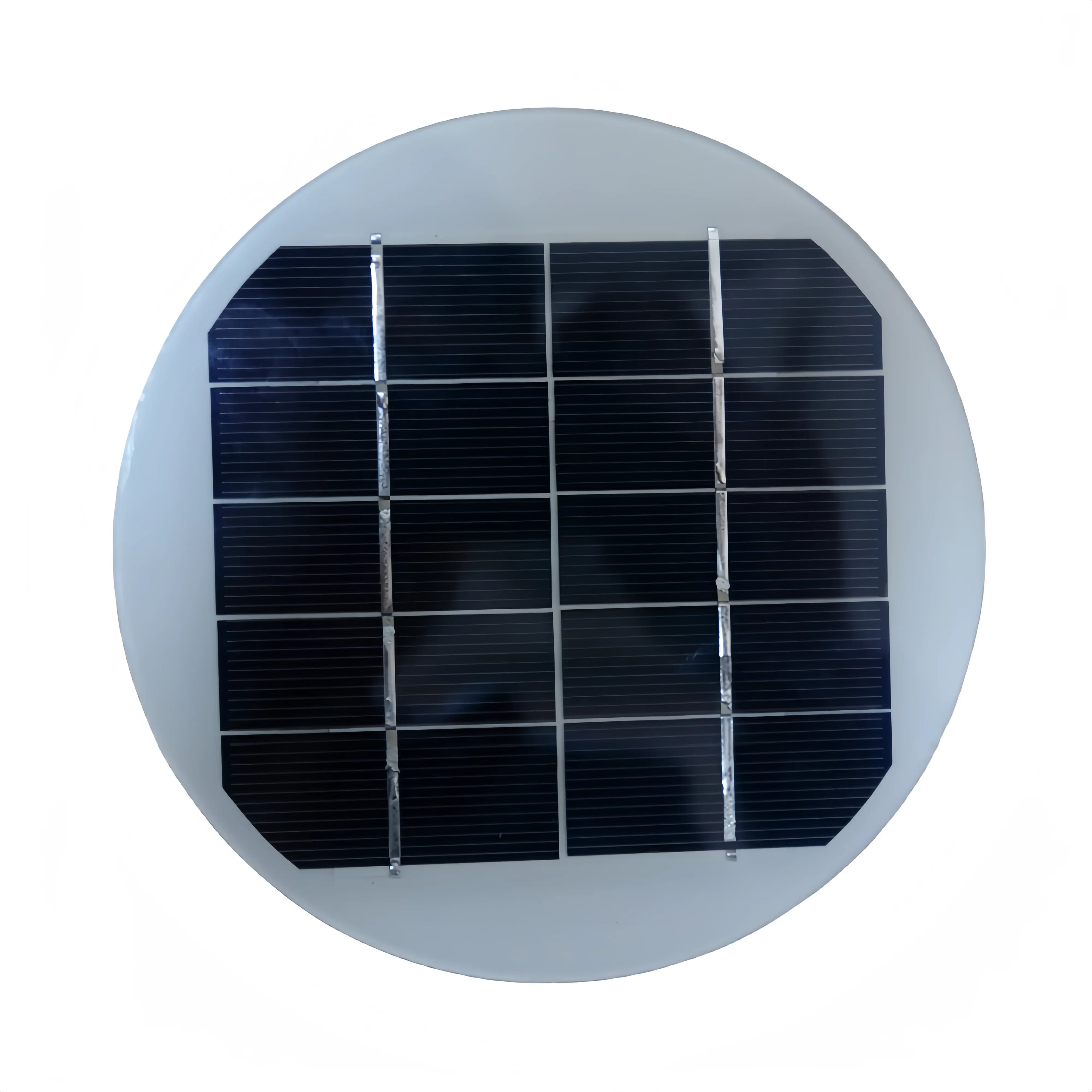 Zelle Solarpanel 2024 neues Produkt Epoxidharz-Mini-Solarzellen 5 V 1,5 W 160 mm Durchmesser runde Form Solarpanels