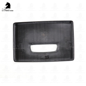 Phụ Kiện Nội Thất Ô Tô Nắp Lưng Màn Hình Sợi Cacbon Khô Cho Tesla Model 3 Model Y 2017 + - Product Image 6