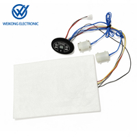 Interrupteur de contrôle de température avec ceinture de luminothérapie rouge portable pour la domotique, les moteurs de massage et les coussins chauffants