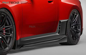 ชุดแต่งคาร์บอนไฟเบอร์สไตล์ Paktechz สำหรับ BMW M2 G87 ชุดแต่งลิ้นหน้า ดิฟฟิวเซอร์ สปอยเลอร์ ฝากระโปรง สภาพใหม่ - Product Image 3