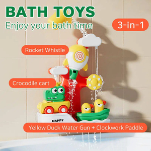 Jouets de bain flottants pour animaux d'été 2026, jouets de douche en plastique pour bébés, jouets de bain pour enfants, vente en gros - Product Image 2